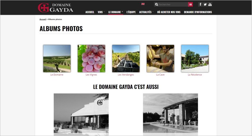 Domaine gayda oenotourisme