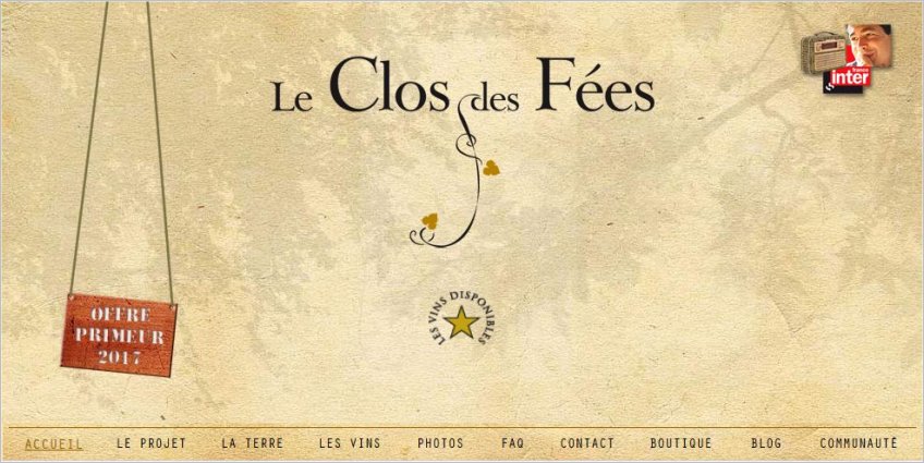 le clos des fées oenotourisme