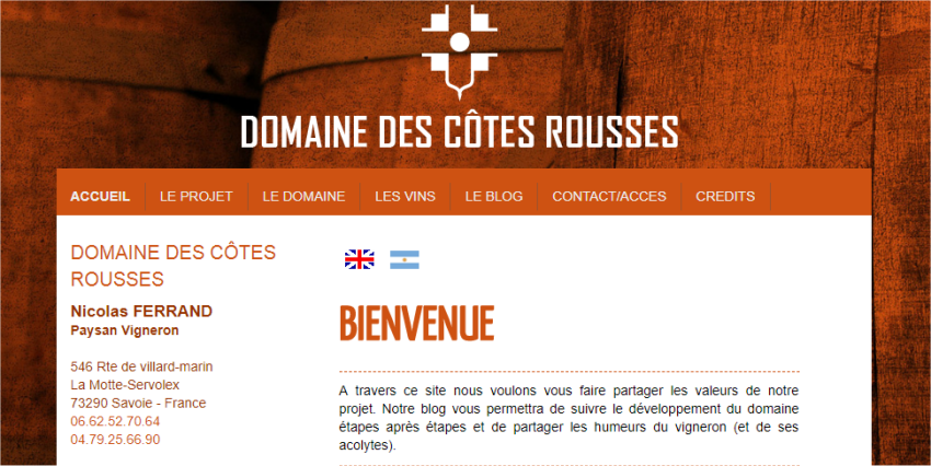 domaine des cotes rousses