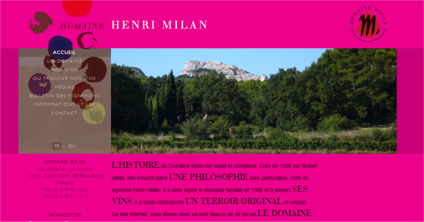 domaine milan