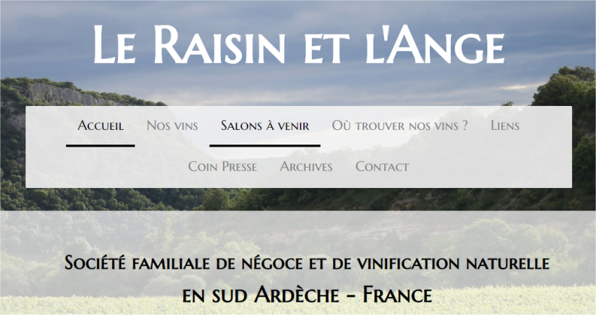 les raisins et l ange