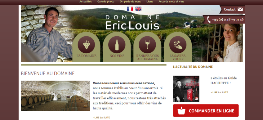 Domaine eric louis