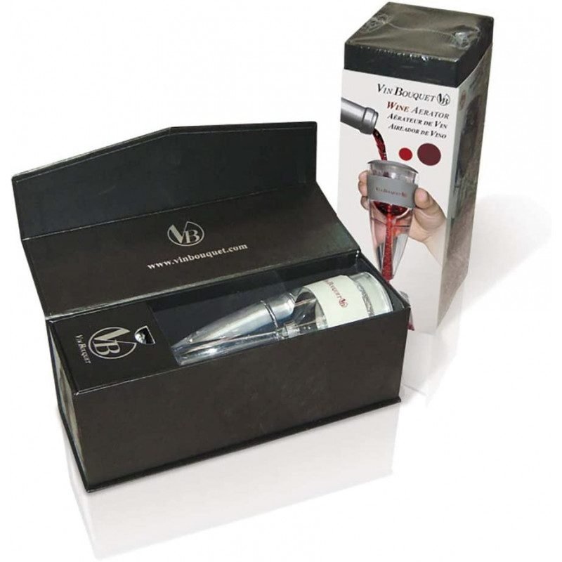 Salvagoccia Per Bottiglie - Set Da 5 Con Scatola, In PET Cromato, Anti Sgocciolamento - Foto 6