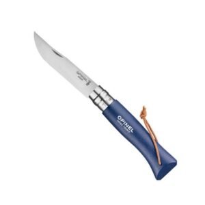 Couteau Opinel de poche Baroudeur N°8 Bleu
