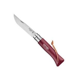 Couteau Opinel de poche Baroudeur N°8 Grenat