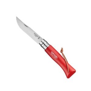 Couteau Opinel de poche Baroudeur N°8 Rouge